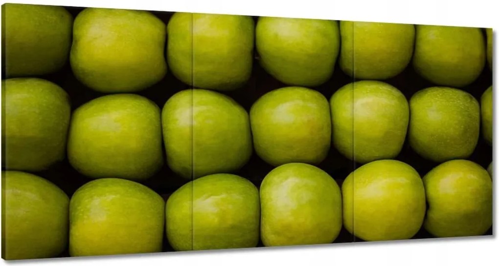 Vászonkép 180x90 Zöld alma Alma
