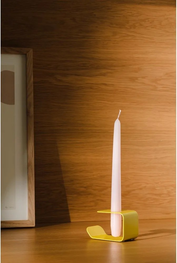 Fém gyertyatartó Flec – noo.ma