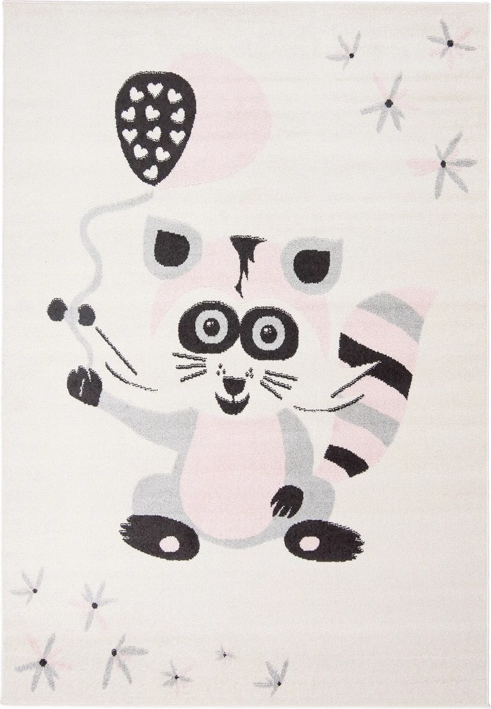 Happy Szőnyeg 80x150 Gyerek Színes Pasztell h21r