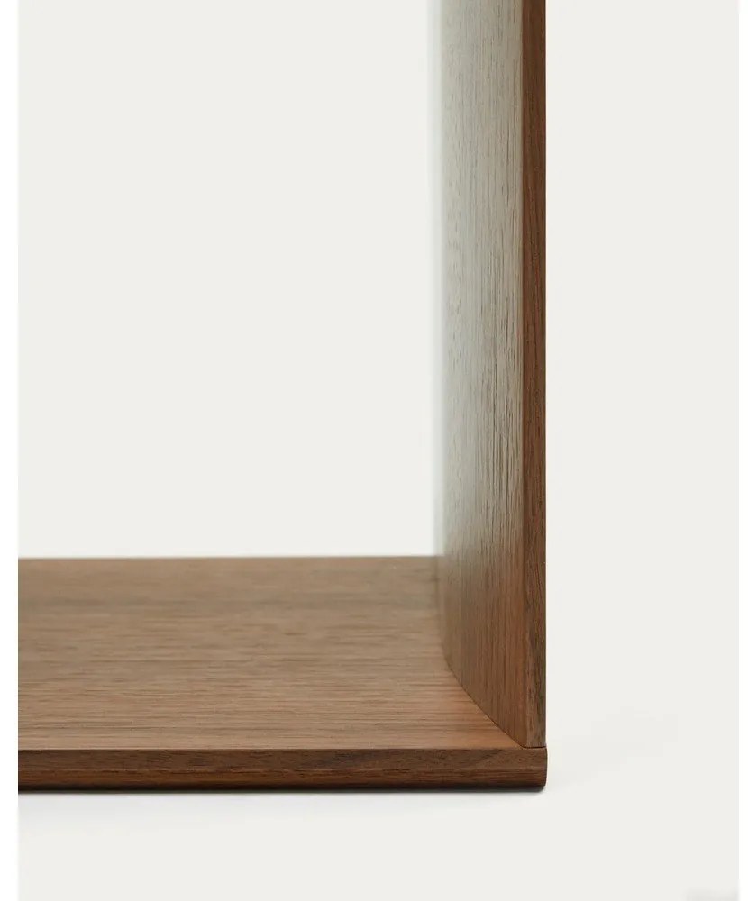 Natúr színű moduláris polcrendszer diófa dekorral 67x38 cm Litto – Kave Home