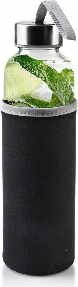 Üveg kulacs Italok Víz Gyümölcslé Limonádé Koktél Smoothie Kulacs 0,49L