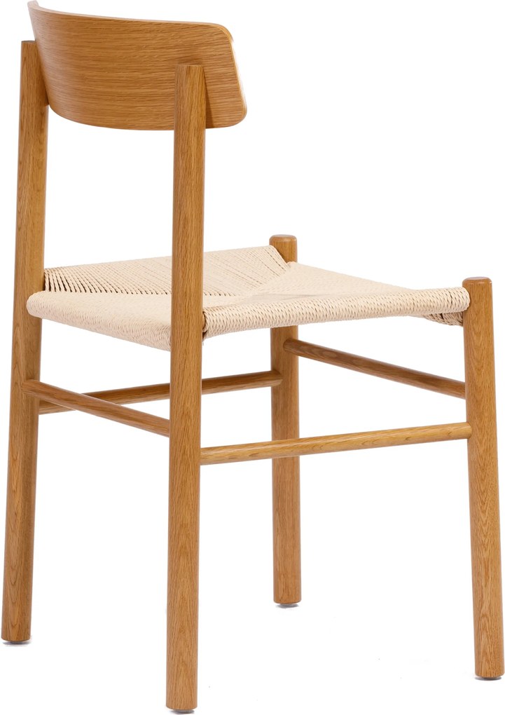 MAZZONI EXPORT LIAM Kraft Zsinór/váz Természetes Tölgy - FONOTT FA SZÉK NAPPALIBA ÉTKEZŐBE KONYHÁBA MODERN CLASSIC BOHO