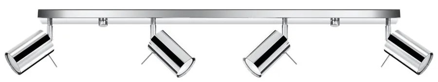 Etna 4L ezüstszínű mennyezeti lámpa - Sollux