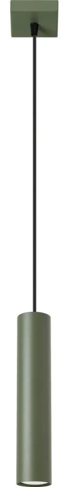 Sollux SL.1484 - Csillár zsinóron LAGOS 1xGU10/10W/230V zöld