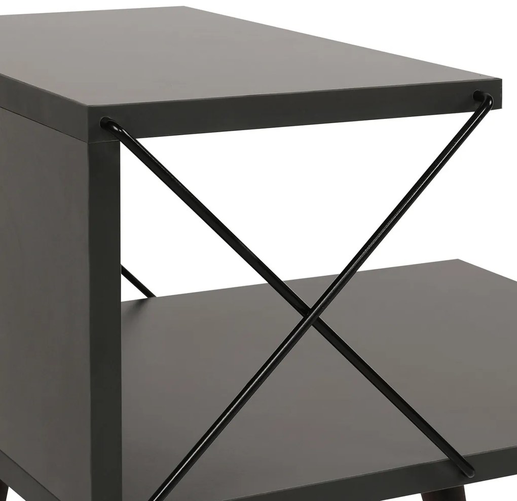 Cross Anthracite éjjeliszekrény
