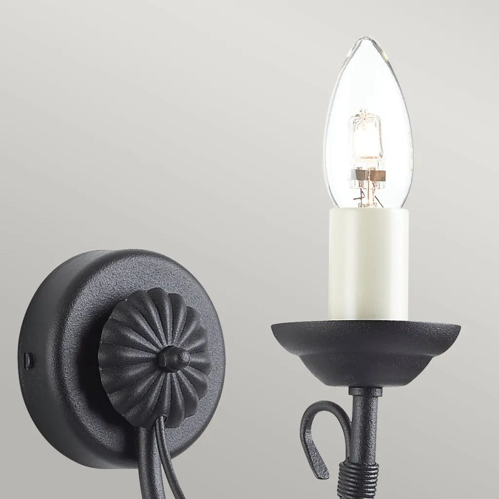 Elstead Lighting CHARTWELL CH1-BLACK Fali lámpa 1x60W/E14