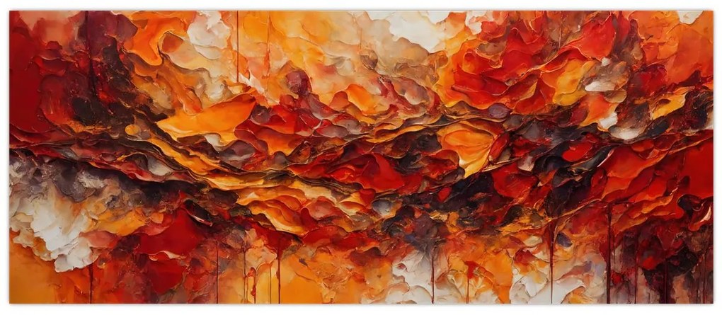 Kép - Absztrakció (120x50 cm)