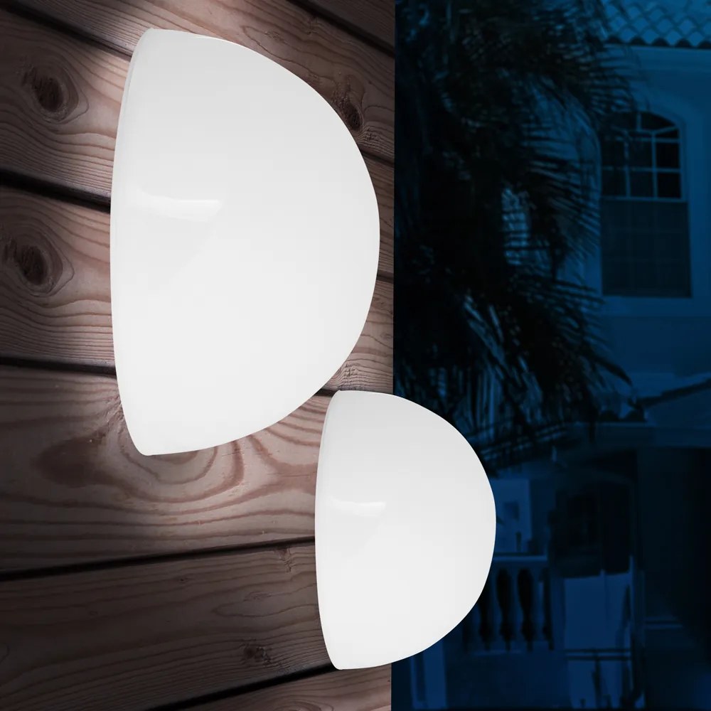Deuba 3 db LED-es félköríves napelemes lámpa készlet