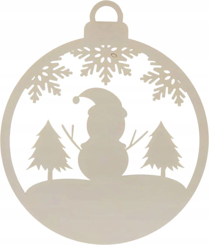 Bomba ajtó ablakra Karácsony medál XL fa karácsonyi