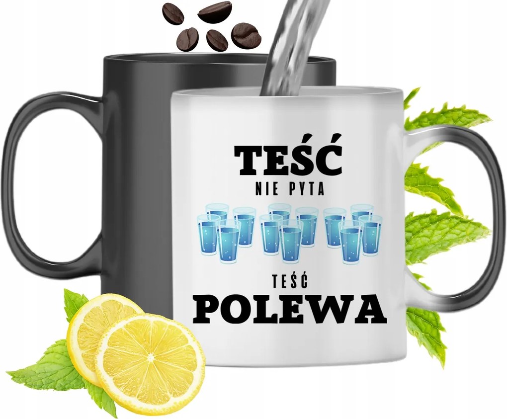 Mágikus Bögre Apósnak Színváltós, fényképes nyomattal