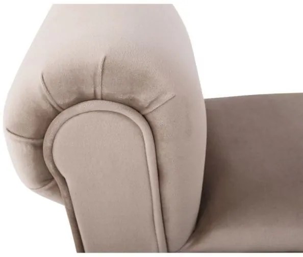 BURDA Velvet bézses szürke/fekete pad