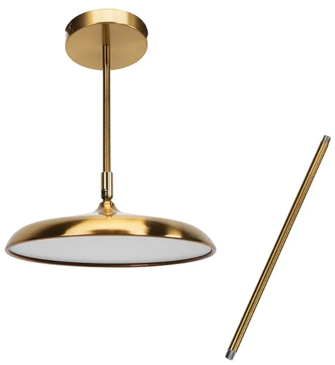 Modern LED lámpa állítható magassággal fekete