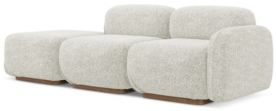 Krémszínű moduláris heverő (jobb oldali) Ailani – Makamii