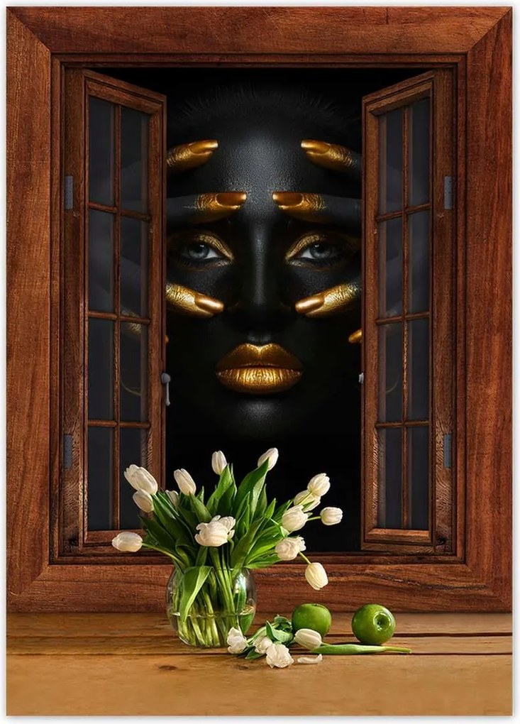 Poszterek 50x70 Arany tekintet