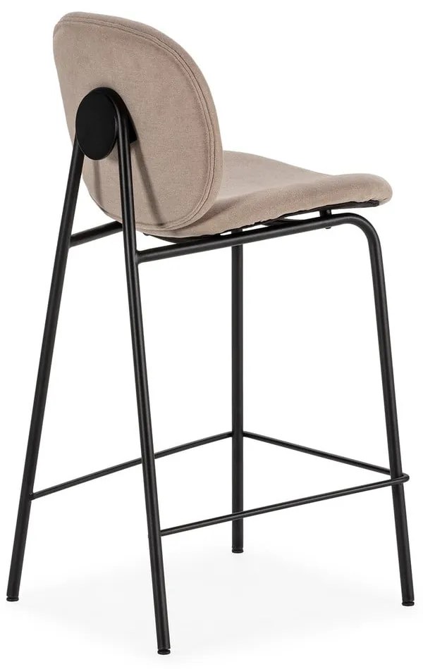 Bézs bárszék szett 2 db-os (ülésmagasság 65 cm) Cori – Marckeric