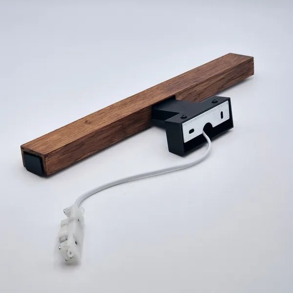 Brilagi-LED Fürdőszobai tükörmegvilágítás WOODY MIRROR LED/8W/230V IP44 tölgy/fekete