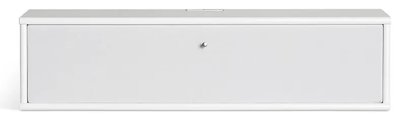 Fehér TV-állvány 89x22 cm Mistral – Hammel Furniture