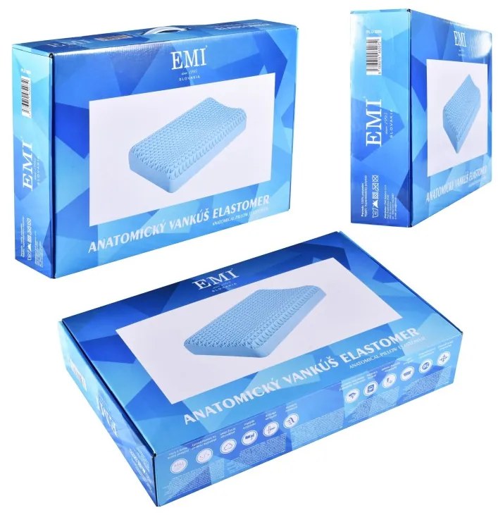 EMI Elastomer anatómiai párna 52x34x10 cm