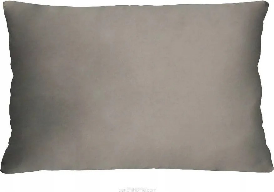 Sima velúr párna Bertoni Szürke 40 x 60 cm