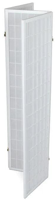 Fehér Tömörfa Paraván. EF-E803 WT