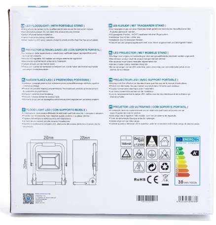 Aigostar - LED Reflektor állvánnyal LED/30W/230V IP44