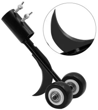 Zaparkorun Gyomláló kerekekkel és kampóval