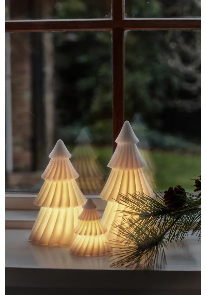 Elemmel működő fénydekoráció ø 11 cm Olivia – Sirius