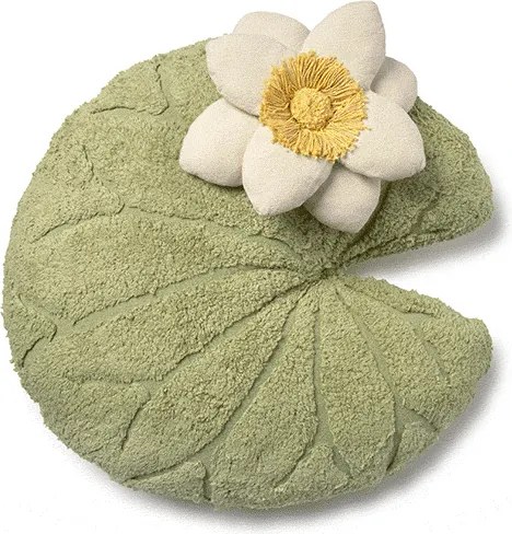 Pamut gyerek párna 60x60 cm Water Lily – Lorena Canals