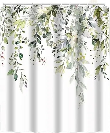 Zuhanyfüggöny vinil vízálló függöny 180 x 200 cm