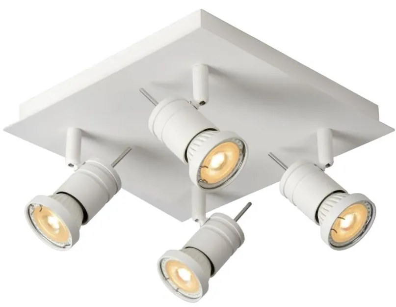 Lucide 17990/19/31 - LED spotlámpa TWINNY-LED 4xGU10/4,5W/230V fehér 25cm