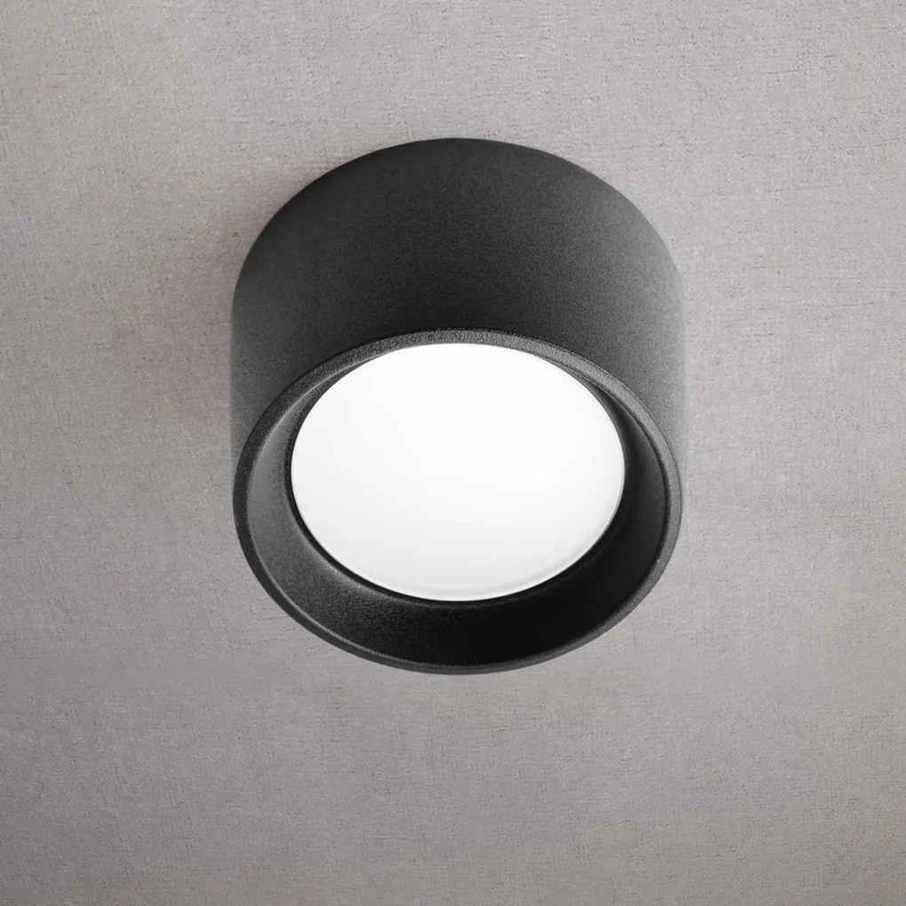 ELSTEAD FMG-LIVIA160-BLK LIVIA Modern Kültéri Mennyezeti Lámpa GX5.3 IP55