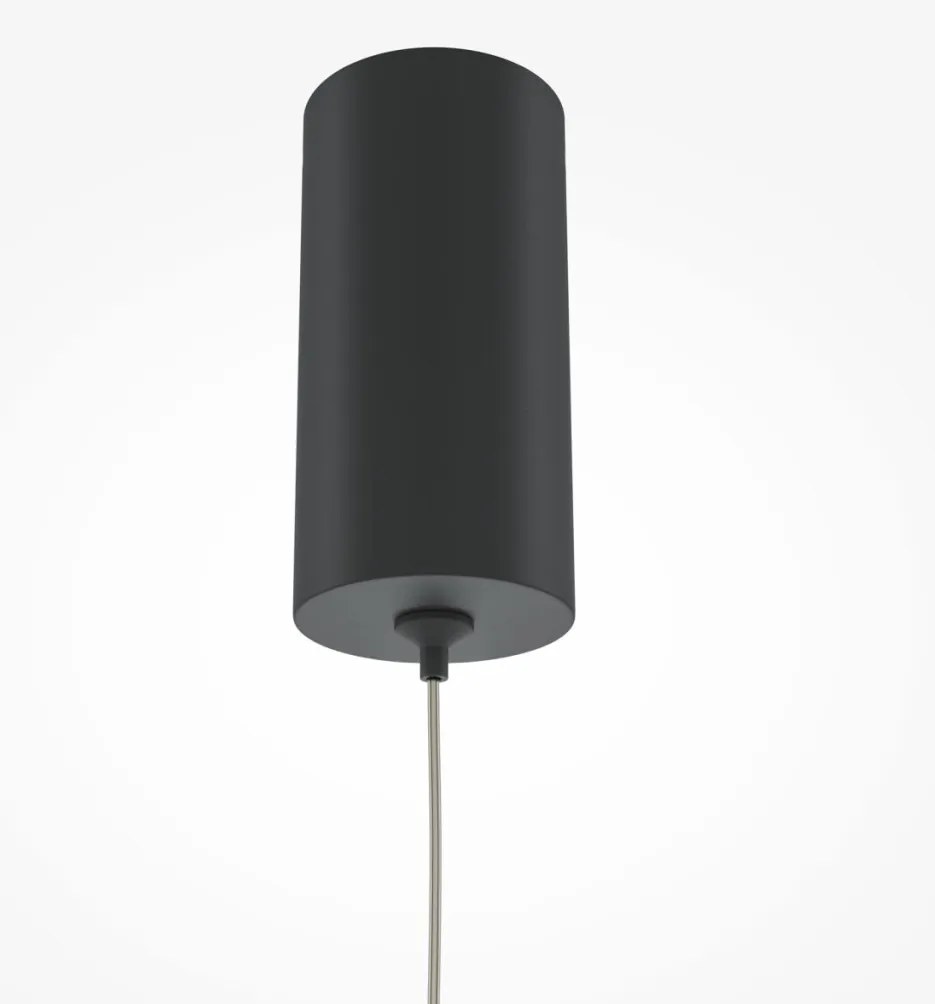 MAYTONI MOD160PL-L6B4K1 PRO EXTRA Hengeres Függesztett Lámpa Fekete LED IP20