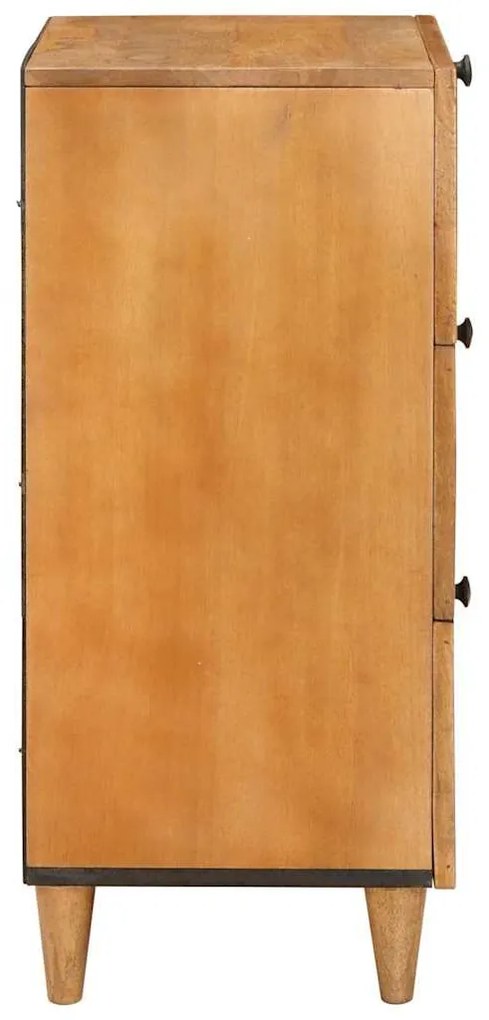 Széf fiókkal Világosbarna 33,5 x 40 x 75 cm