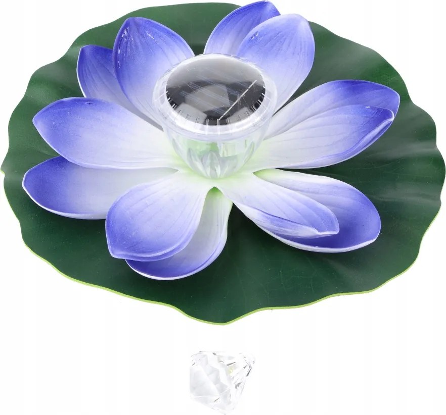 Lebegő Napelemes Lámpa Led Tavirózsa Szökőkút Lótusz Virág