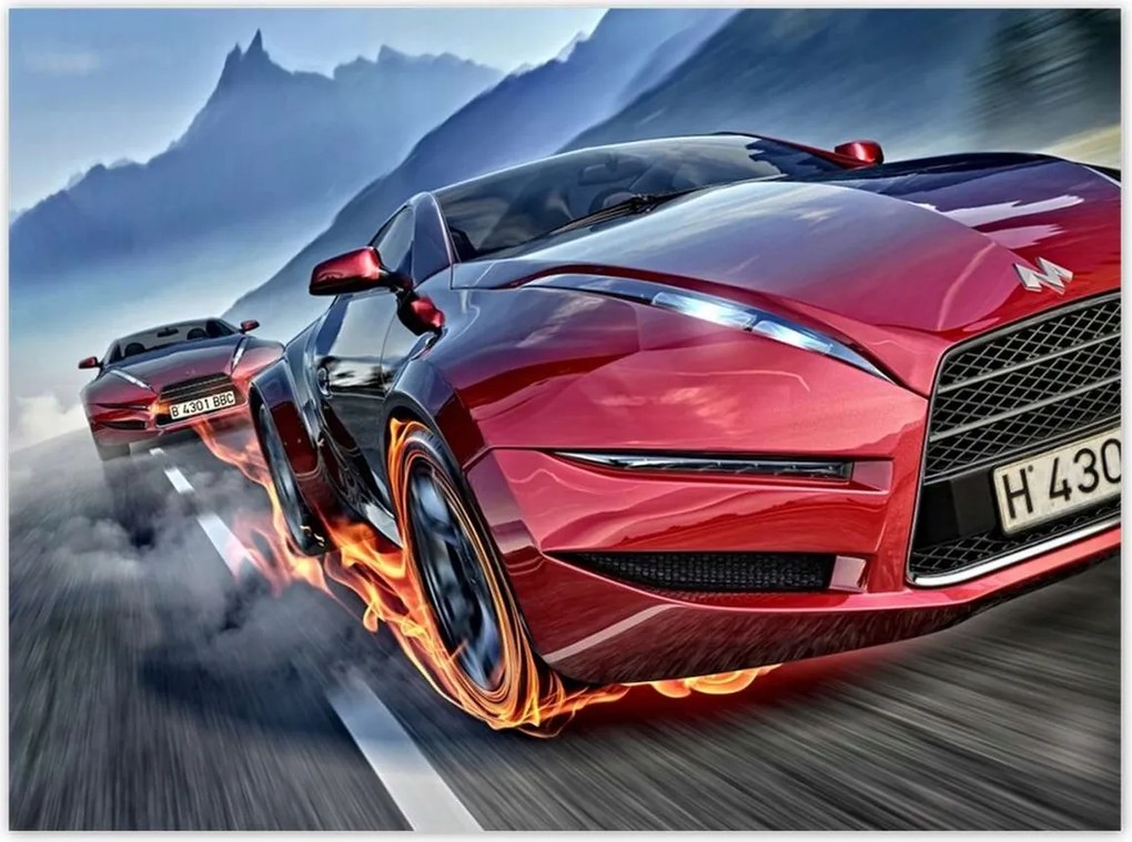 Poszterek 135x100 Autóverseny