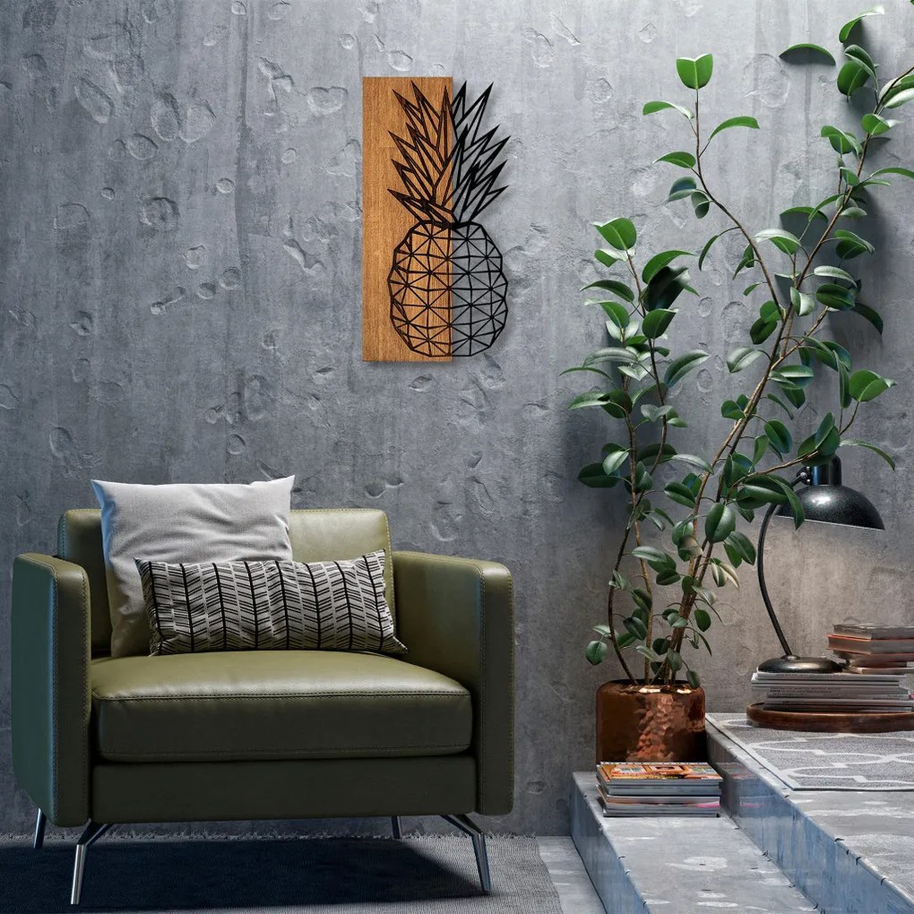 Fém fali dekoráció, 30×58 cm – MA-298