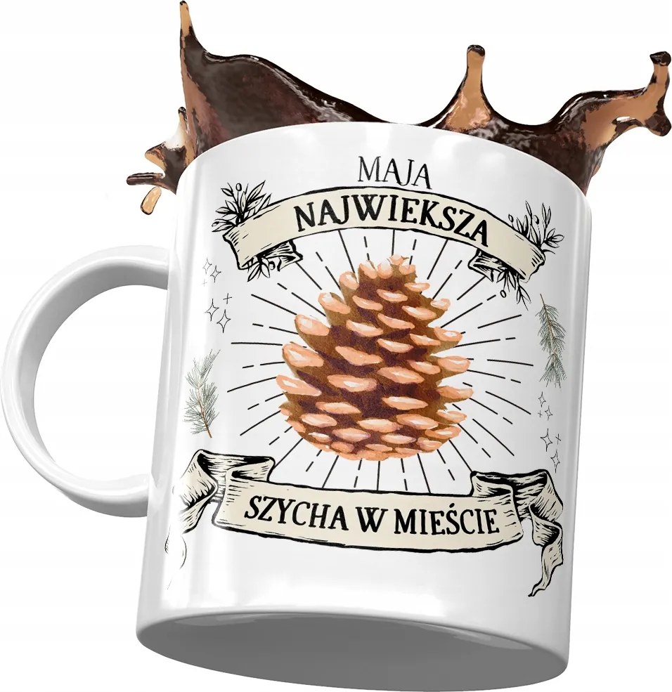 Bögre Maja Barátnő Feleség Nyomtatott Fotóval