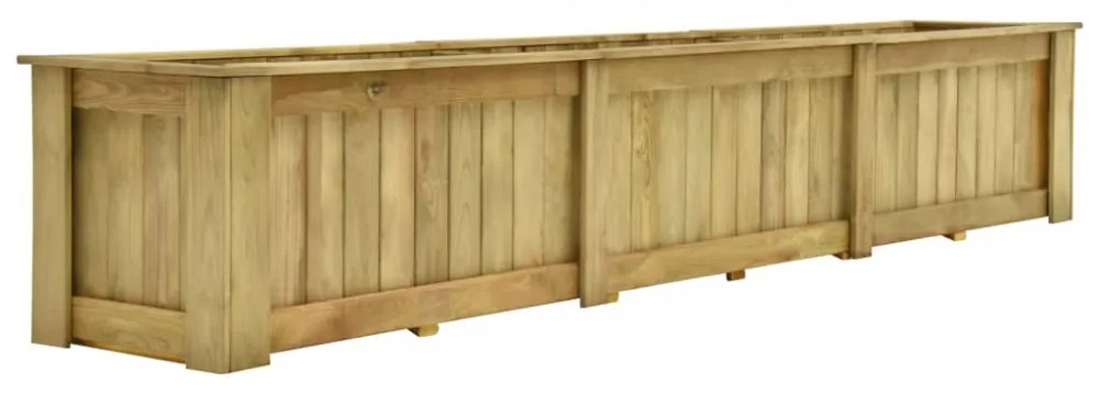 impregnált fenyőfa magaságyás 291 x 50 x 50 cm