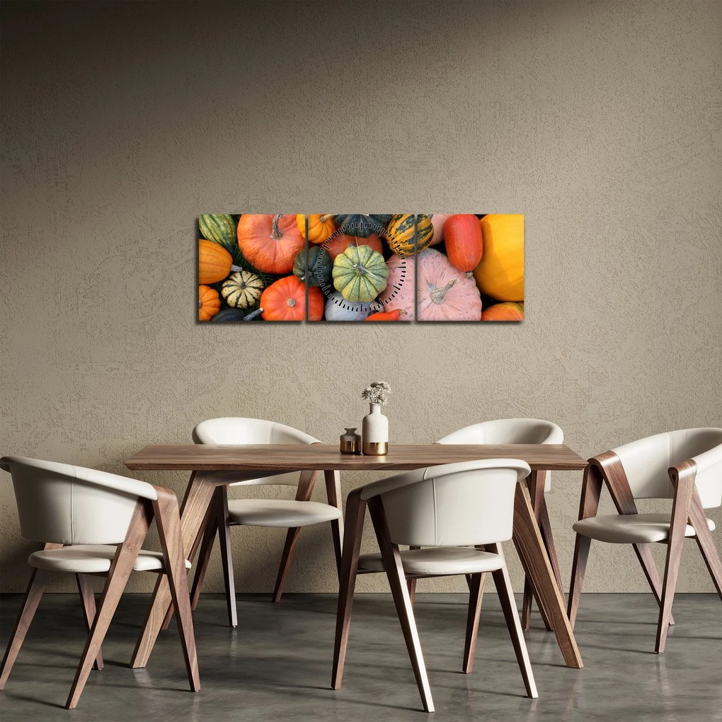 Kép - Tök (órával) (90x30 cm)