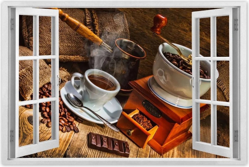 Poszterek 90x60 Ízletes kávé Csokoládé