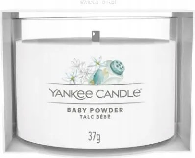 Baba púder Yankee Candle Signature mini gyertya