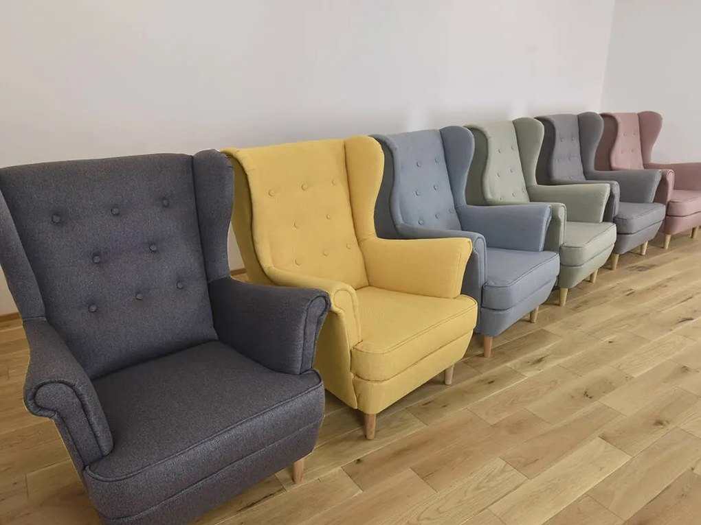 Wilsondo MERIDA füles fotel - zöld