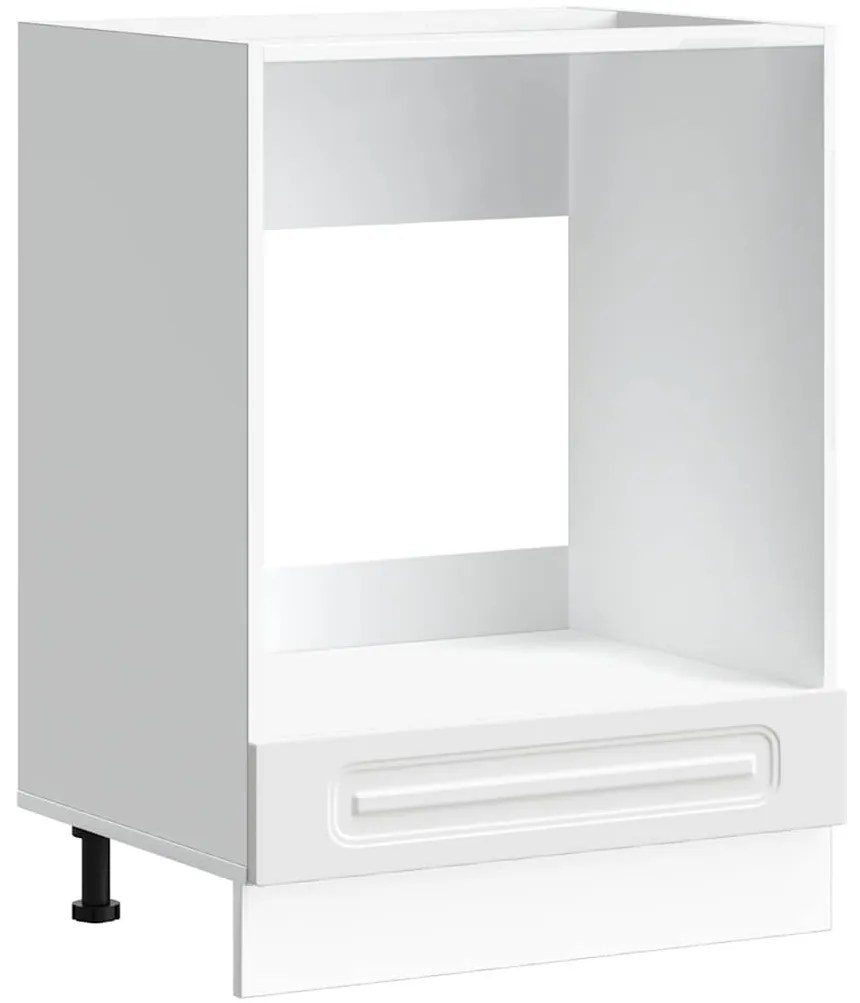 vidaXL Kalmar fehér szerelt fa sütőszekrény