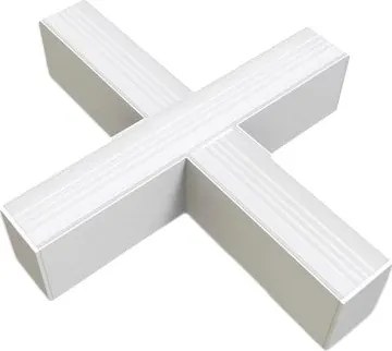 UNIVERSO LL57-lámpához X-alakú toldóelem 18w 2340lm 4000k-6500k IP20 Fekete 300x300x70mm 5év
