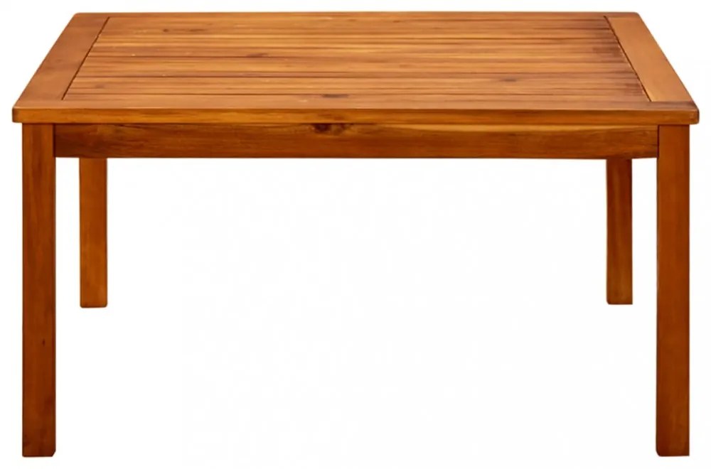 tömör akácfa kerti dohányzóasztal 85 x 85 x 45 cm