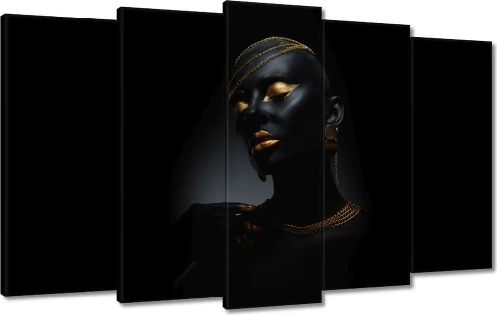 Vászonkép 100x60 Arany ékszerek