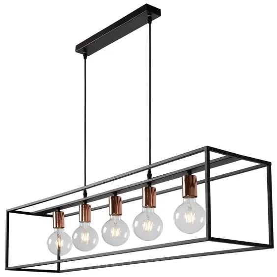 Lucide 08424/05/30 - Függeszték ARTHUR 5xE27/60W/230V