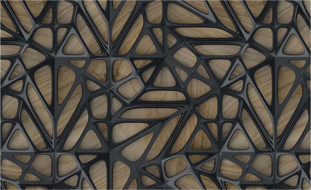 Flizelin tapéta Flizelin fali prémium fa háló 416x254