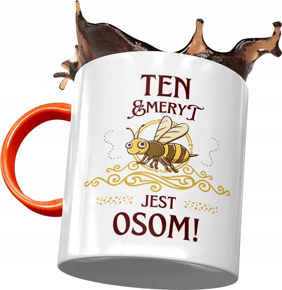 Narancssárga bögre nyugdíjasoknak! Ajándék fényképes nyomattal