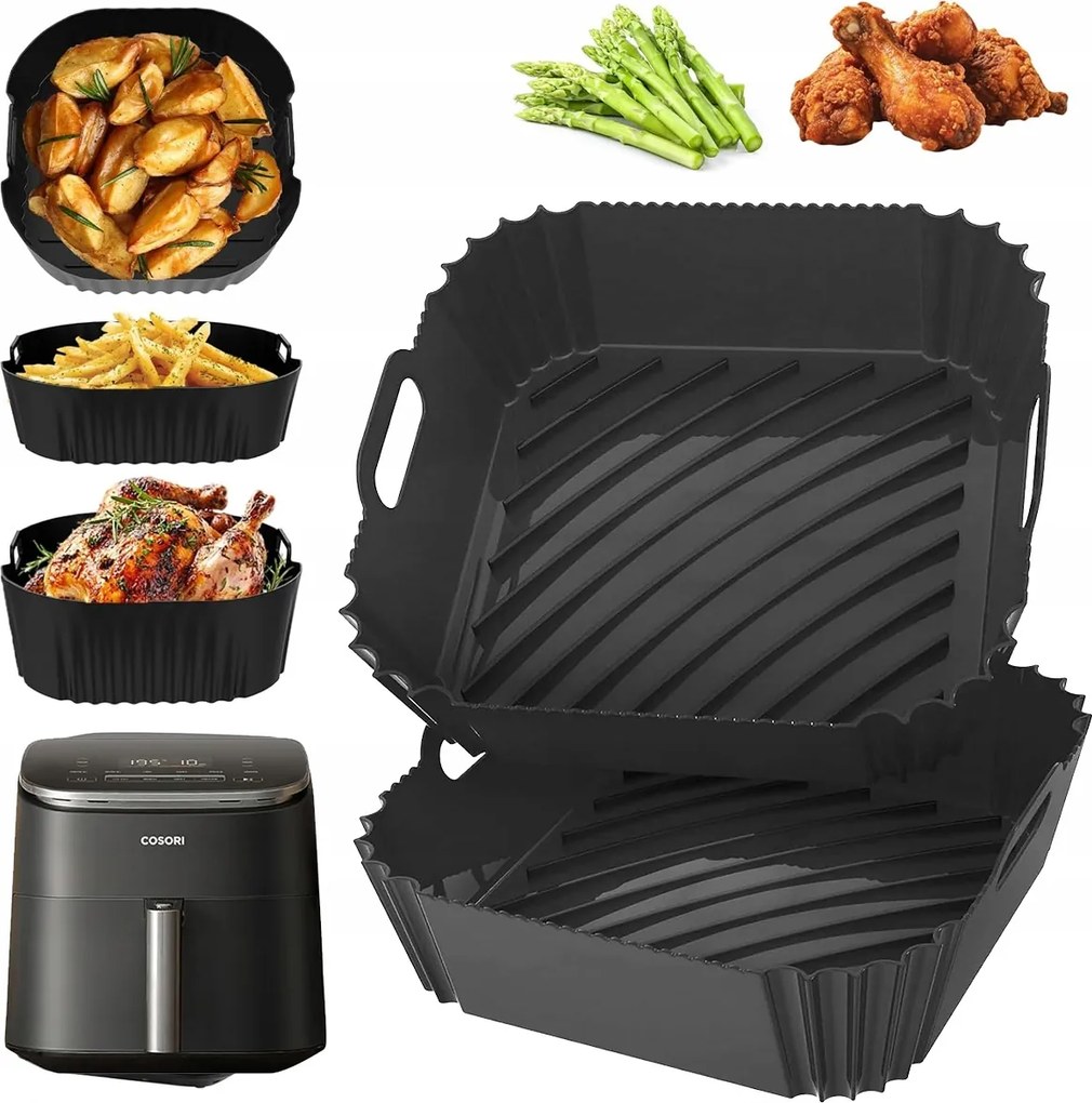 Szilikon Utántöltő Air Fryer Olajsütőhöz Cosori Sütőforma